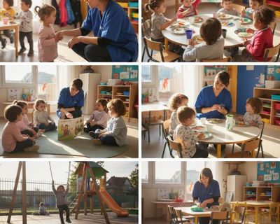 Comment s'organise une journée type dans le métier d'ATSEM ?