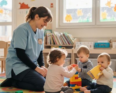 Agent ou auxiliaire de puériculture ; agent de crèche