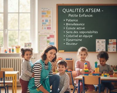 Quelles sont les qualités personnelles qu'un ATSEM doit avoir ?
